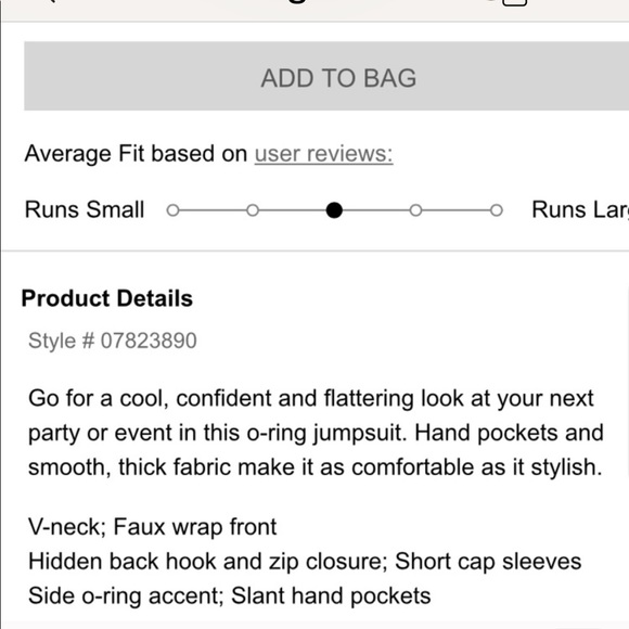 NWT EXPRESS NAVY PANTS ROMPER XSMALL POCKETS - Picture 8 of 8